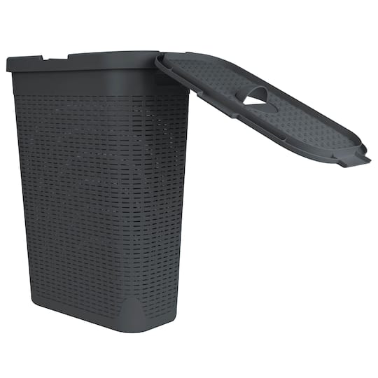 Mind Reader 23.5'' Slim Laundry Hamper with Cutout Handles